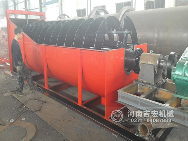螺旋洗石機(jī)、移動(dòng)輸送機(jī)發(fā)往東北